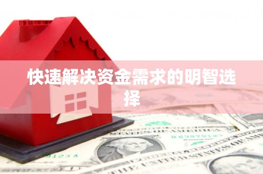 林甸快速解决资金需求的明智选择