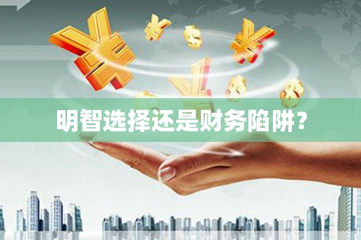 林甸明智选择还是财务陷阱？