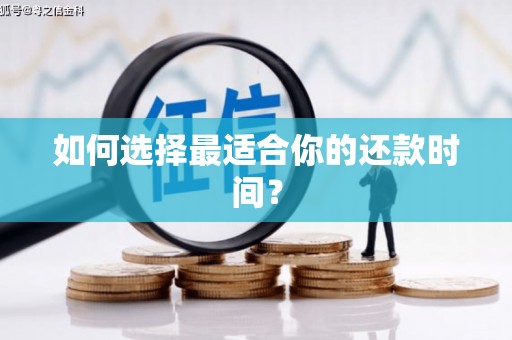 林甸如何选择最适合你的还款时间？