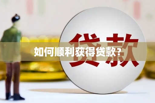 林甸如何顺利获得贷款？