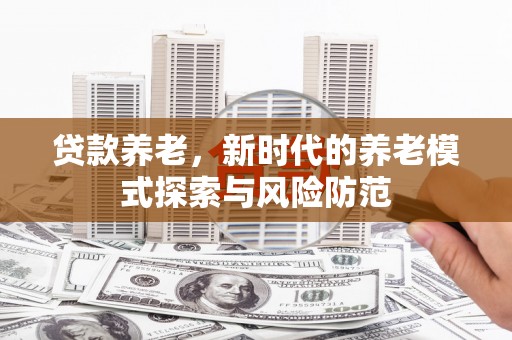 林甸贷款养老，新时代的养老模式探索与风险防范
