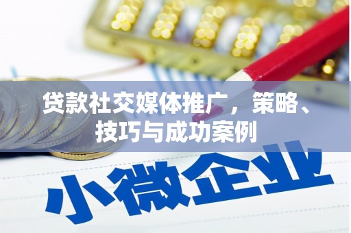 林甸贷款社交媒体推广，策略、技巧与成功案例