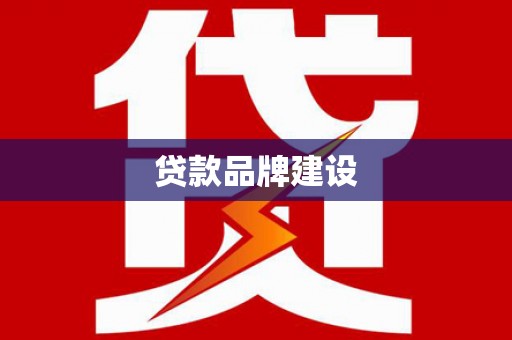 林甸贷款品牌建设