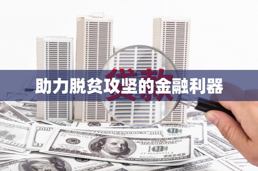 林甸助力脱贫攻坚的金融利器