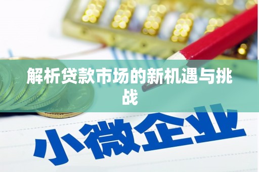 林甸解析贷款市场的新机遇与挑战