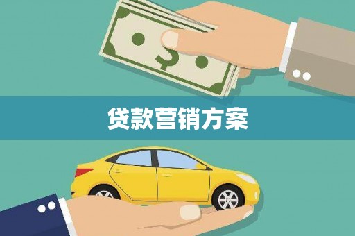林甸贷款营销方案